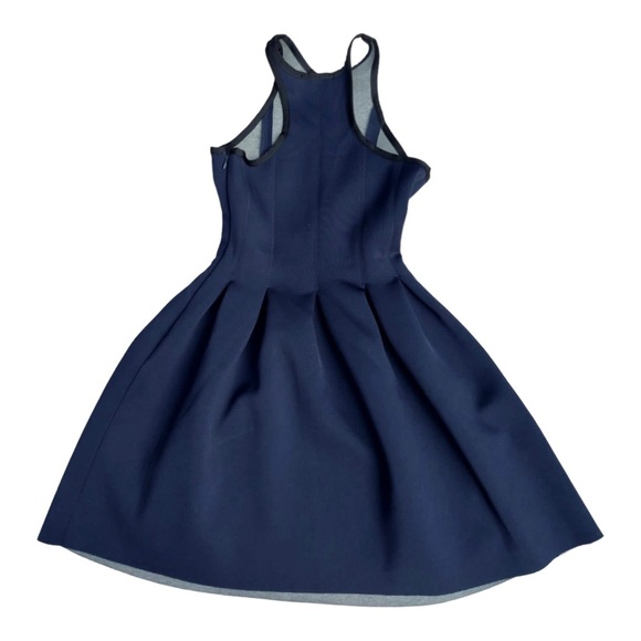 Alexander Wang • Neoprene Pleated Skater Dress - Picture 6 of 8